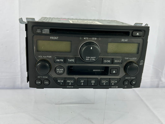03-05 Honda Pilot AM FM CD Player Radio Head Unit With Code OEM 39100-S9V-A200