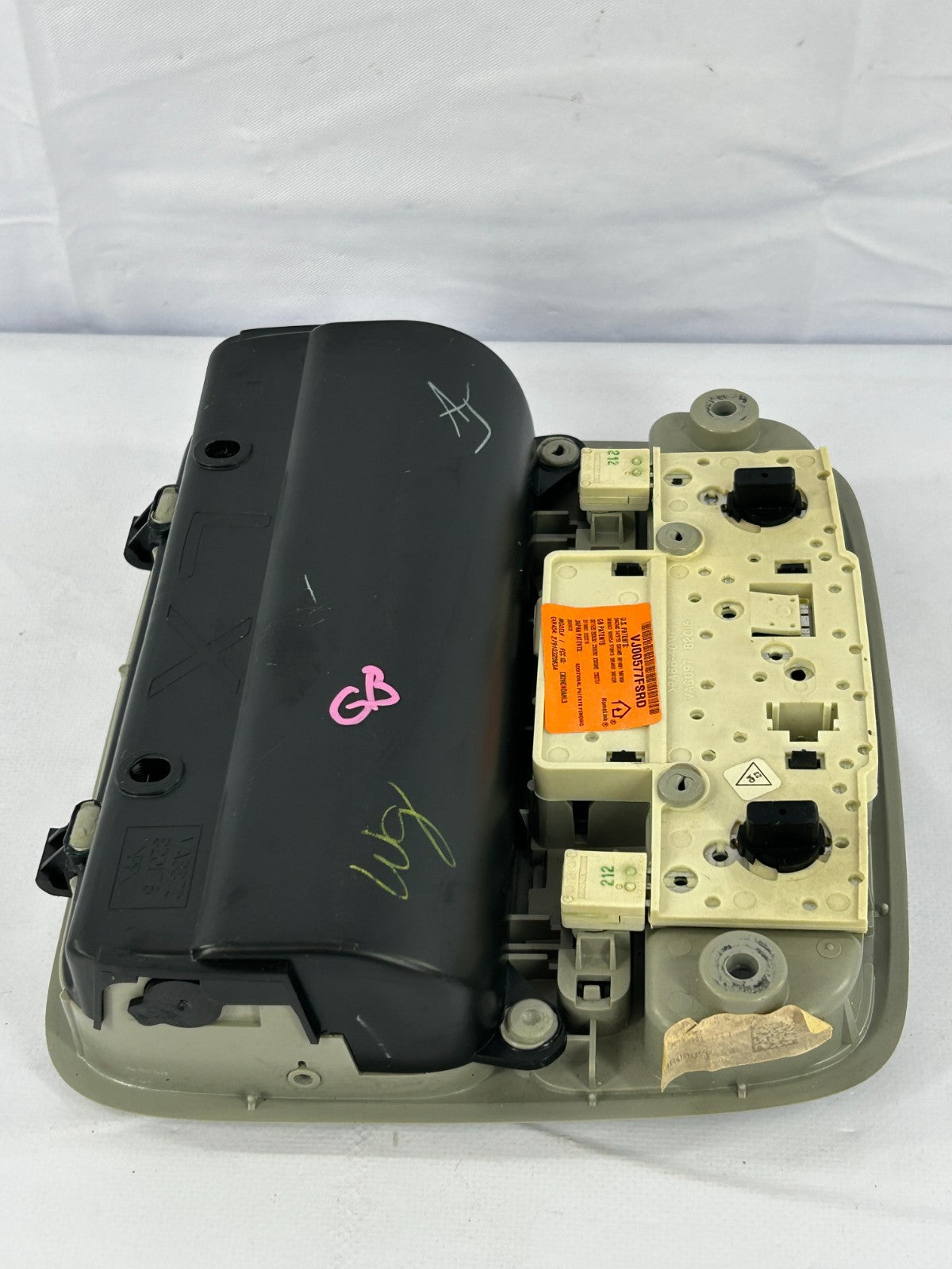 2003 Honda Pilot Overhead Console Map Dome Light Lamp Homelink Gray OEM