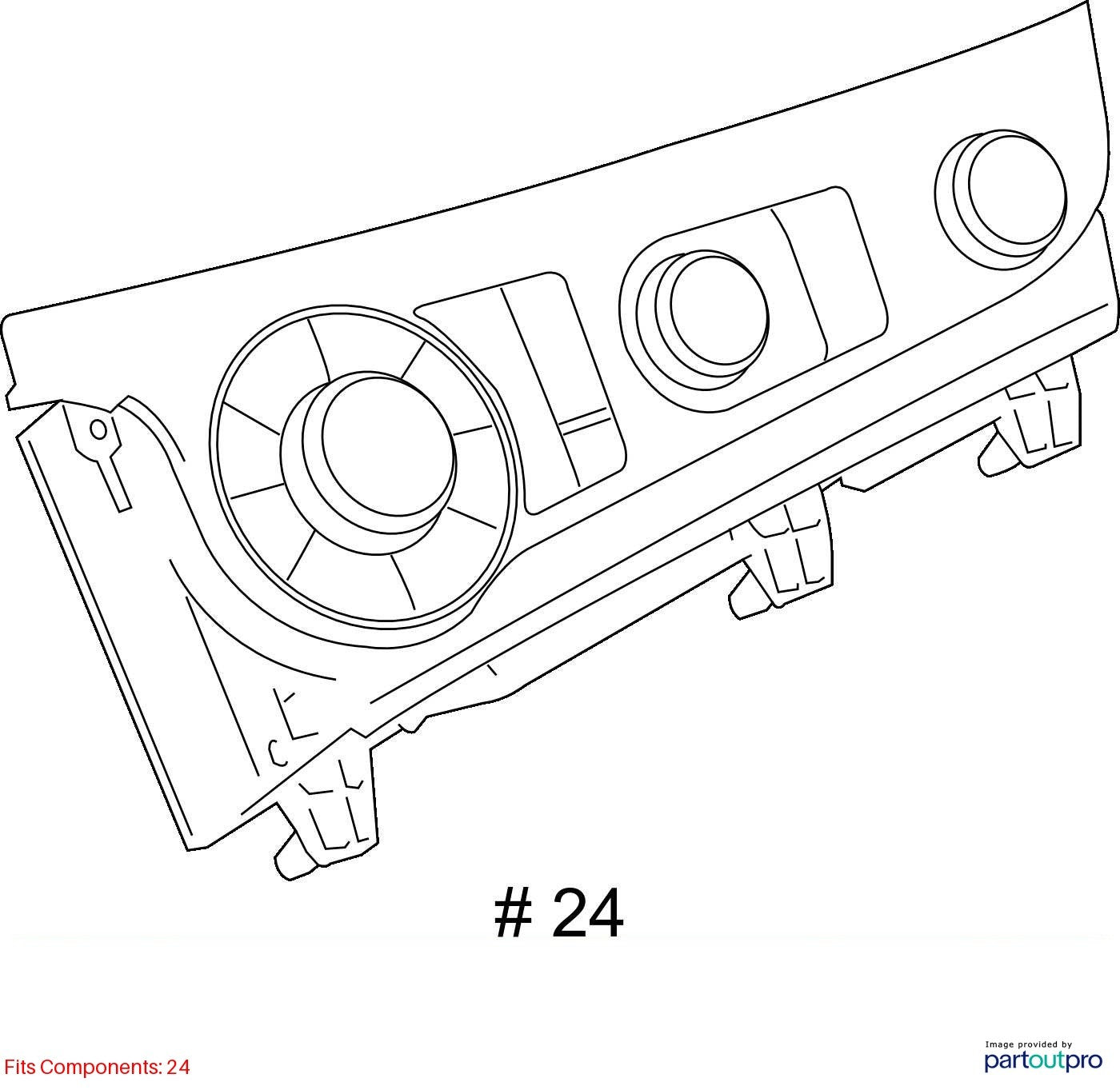 11-15 Toyota Sienna HVAC AC Heater Temperature Climate Control Panel 55900-08150