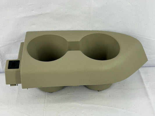 11-20 Toyota Sienna Rear Left Side Dual Cup Holder Beige OEM 64746-08010