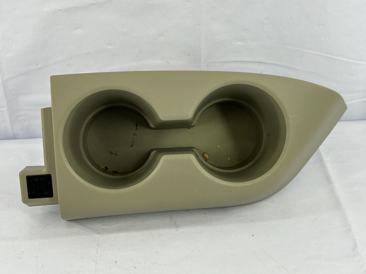 11-20 Toyota Sienna Rear Left Side Dual Cup Holder Beige OEM 64746-08010