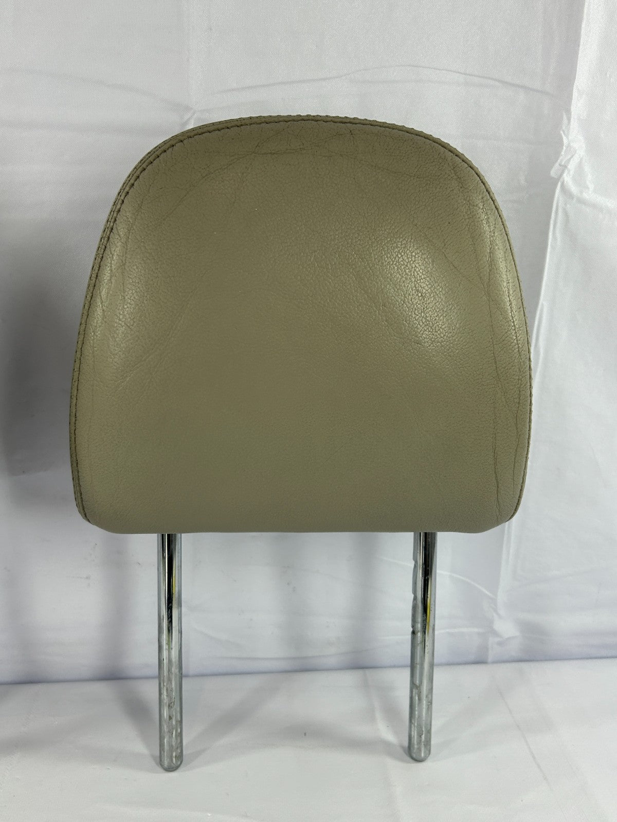 11-14 Toyota Sienna Front Left/Right Head Rest Headrest Set Leather Beige OEM