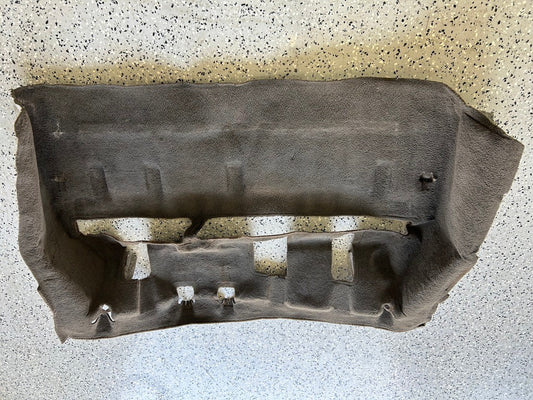 2011 Toyota Sienna Rear Cargo Carpet Mat Gray OEM 58540-08010-E0
