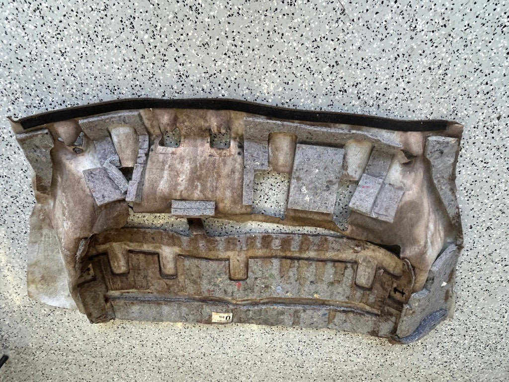 2011 Toyota Sienna Rear Cargo Carpet Mat Gray OEM 58540-08010-E0