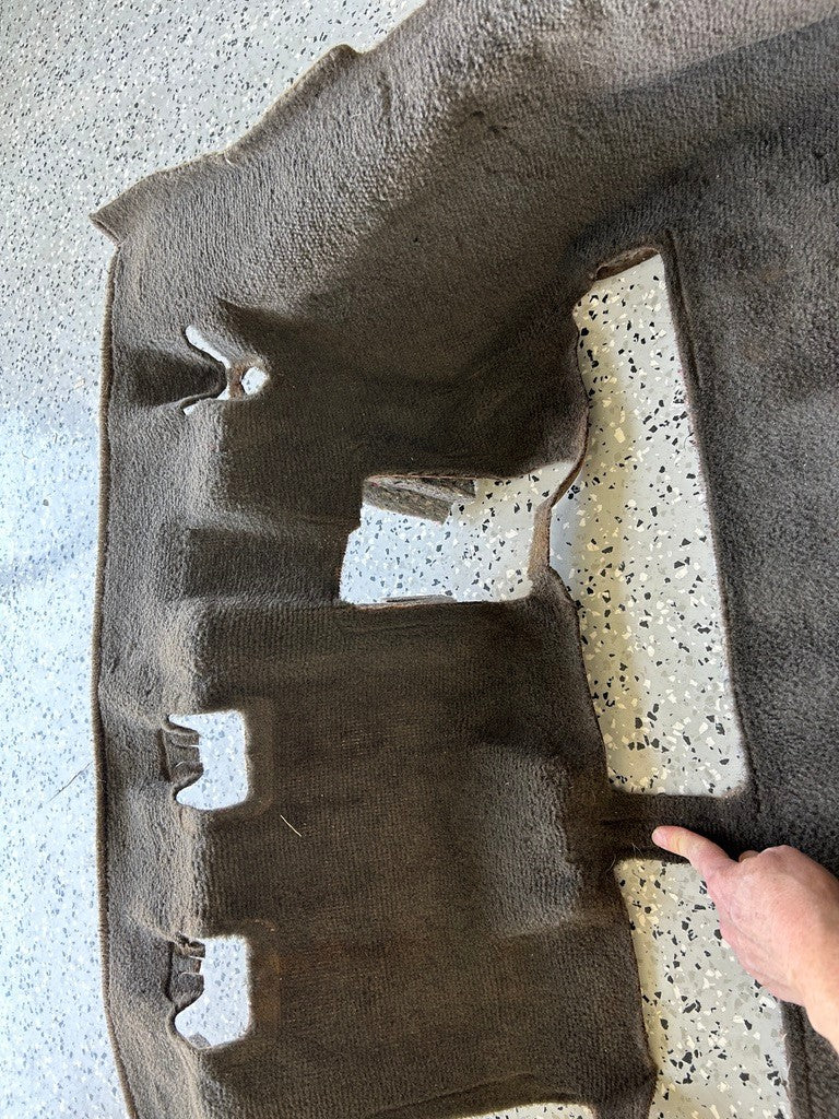 2011 Toyota Sienna Rear Cargo Carpet Mat Gray OEM 58540-08010-E0