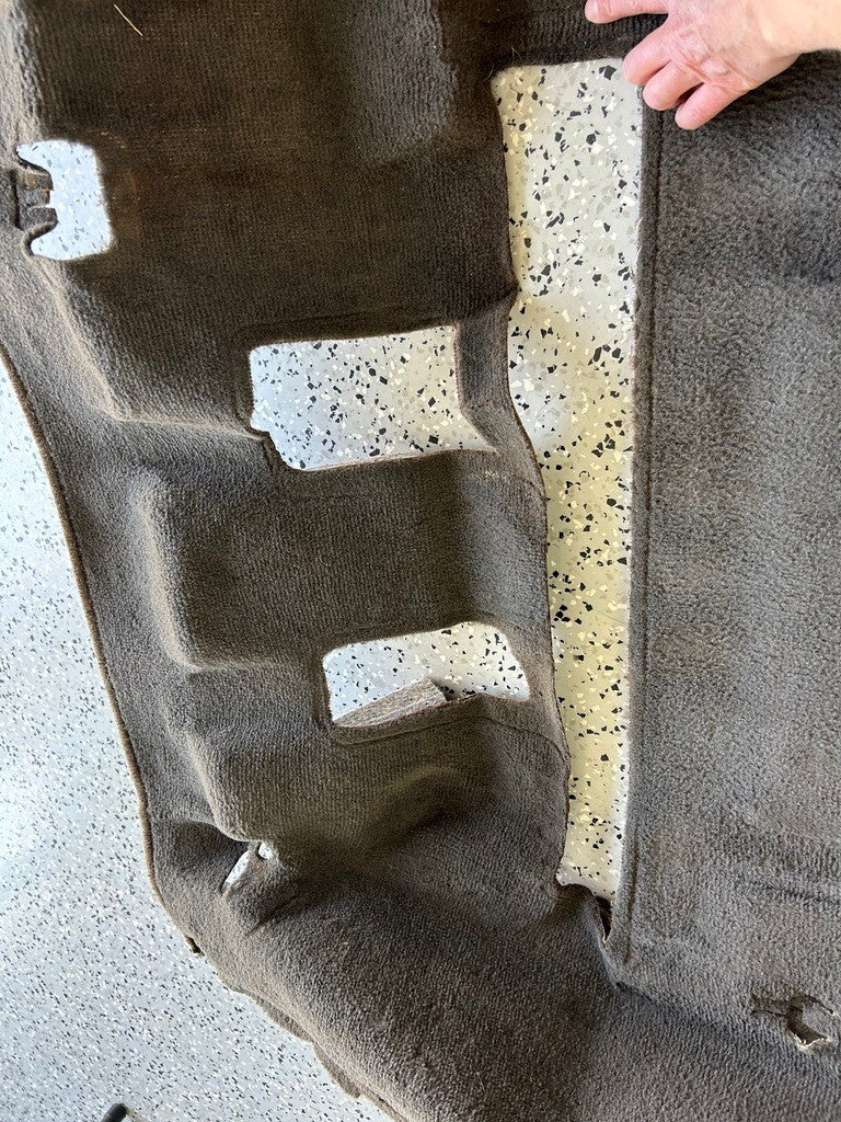 2011 Toyota Sienna Rear Cargo Carpet Mat Gray OEM 58540-08010-E0