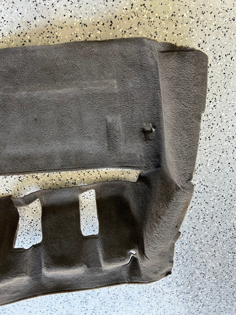2011 Toyota Sienna Rear Cargo Carpet Mat Gray OEM 58540-08010-E0