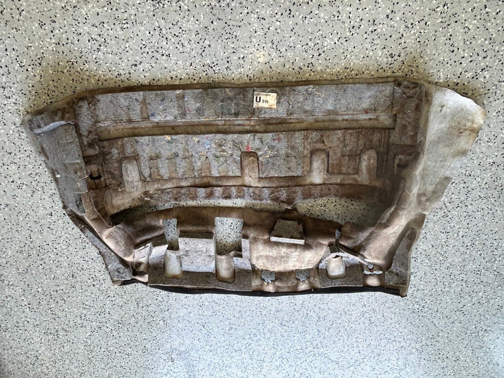 2011 Toyota Sienna Rear Cargo Carpet Mat Gray OEM 58540-08010-E0