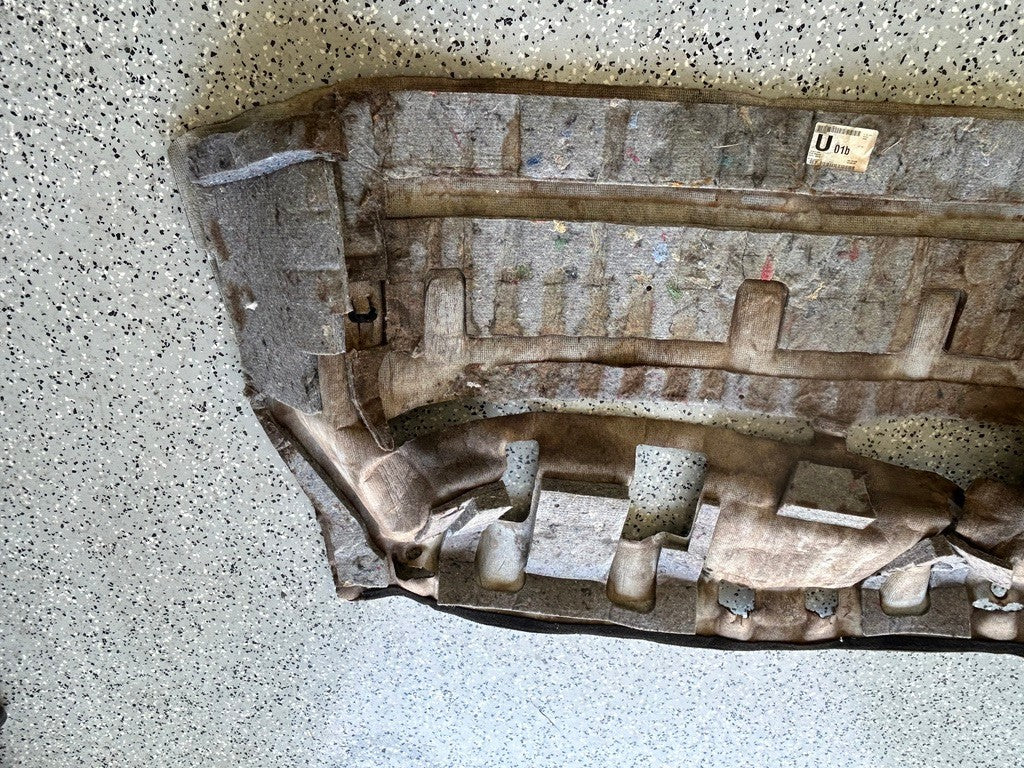 2011 Toyota Sienna Rear Cargo Carpet Mat Gray OEM 58540-08010-E0