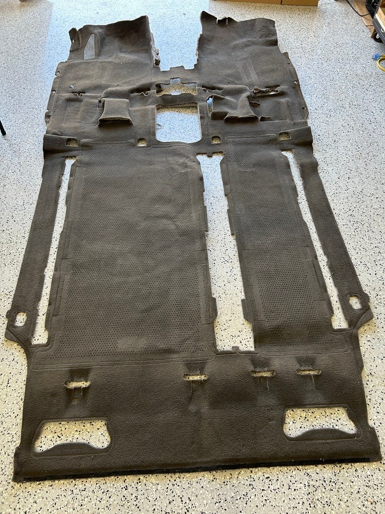 2011 Toyota Sienna Front Cabin Carpet Mat Gray OEM