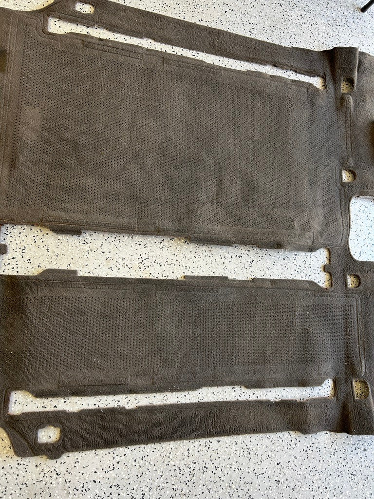 2011 Toyota Sienna Front Cabin Carpet Mat Gray OEM