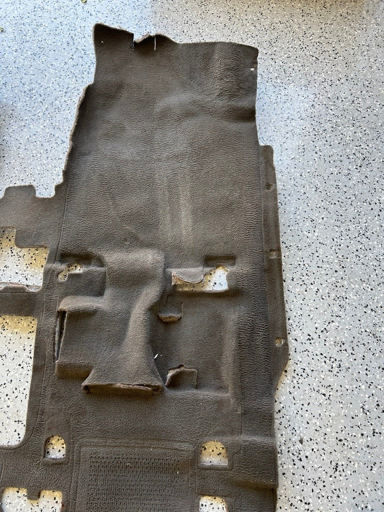 2011 Toyota Sienna Front Cabin Carpet Mat Gray OEM