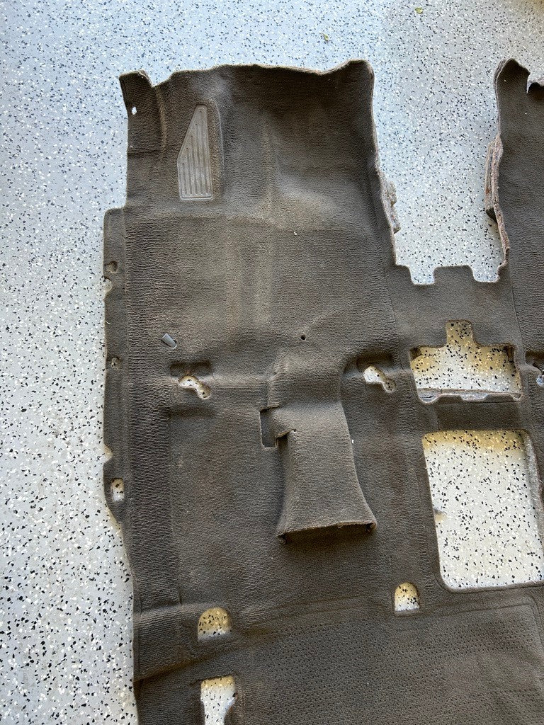 2011 Toyota Sienna Front Cabin Carpet Mat Gray OEM