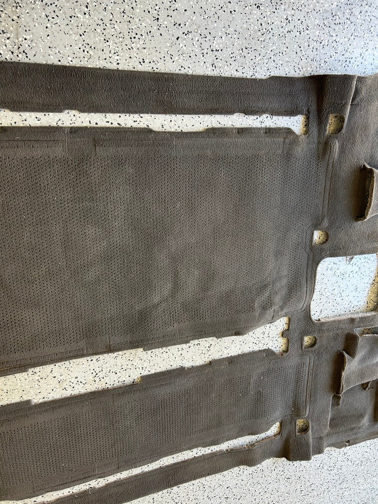 2011 Toyota Sienna Front Cabin Carpet Mat Gray OEM