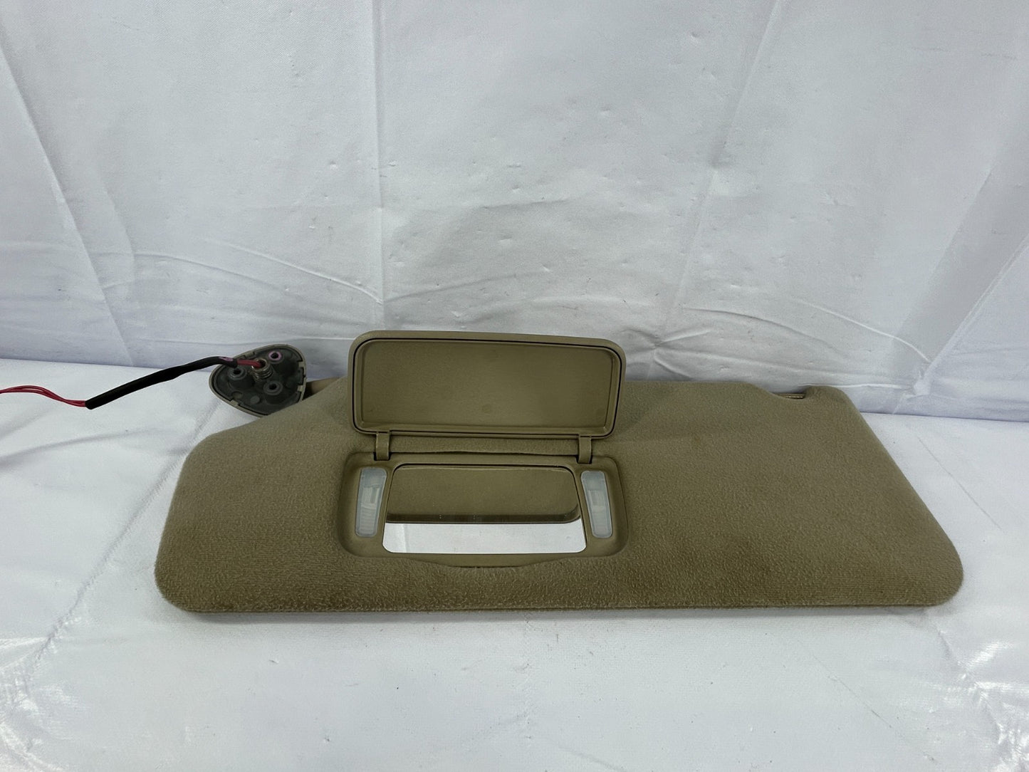 2011-2014 Toyota Sienna Front Left Sun Visor W/ Mirror Beige OEM 74320-08030-E0