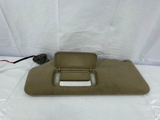 2011-2014 Toyota Sienna Front Left Sun Visor W/ Mirror Beige OEM 74320-08030-E0