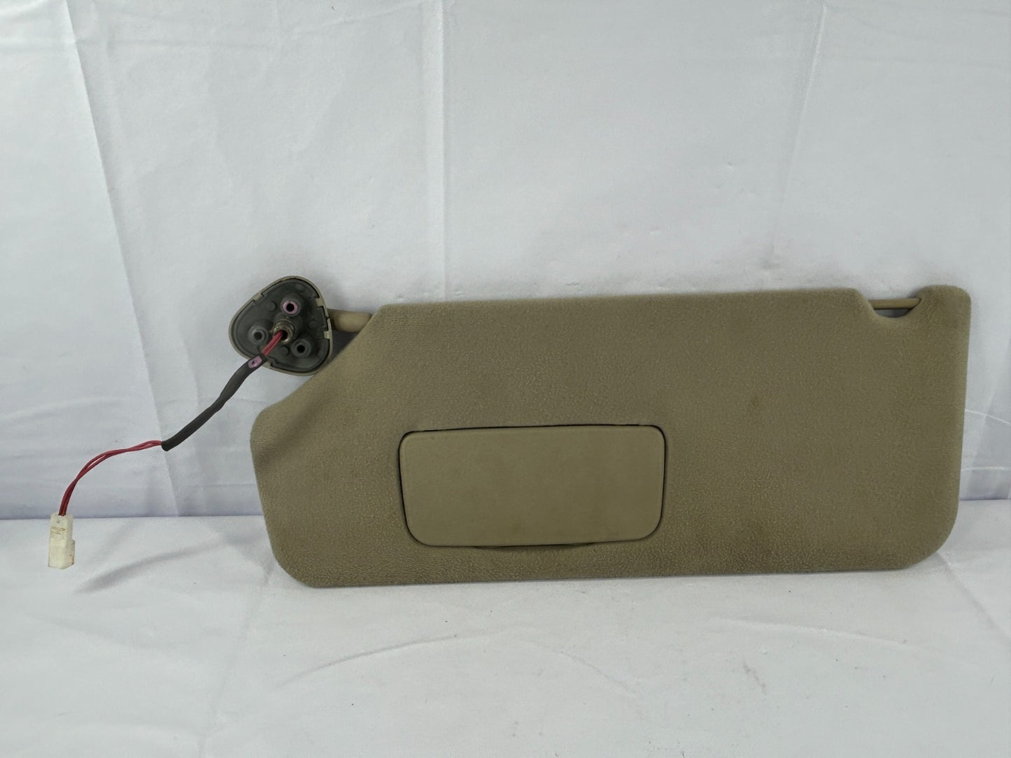 2011-2014 Toyota Sienna Front Left Sun Visor W/ Mirror Beige OEM 74320-08030-E0