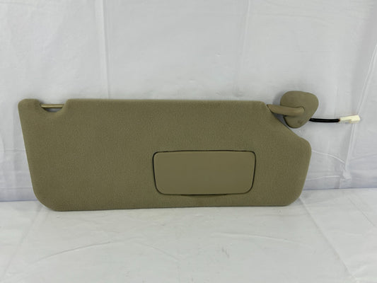 2011-2014 Toyota Sienna Front Right Sun Visor W/ Mirror Beige OEM 74310-08030-E0