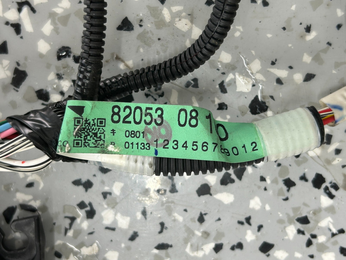 2011-2015 Toyota Sienna Rear Right Passenger Door Wiring Harness OEM 82053-08050
