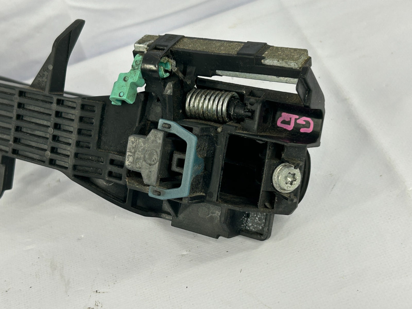 11-15 Toyota Sienna Rear Left Driver Exterior Door Handle OEM 202 Black Onyx