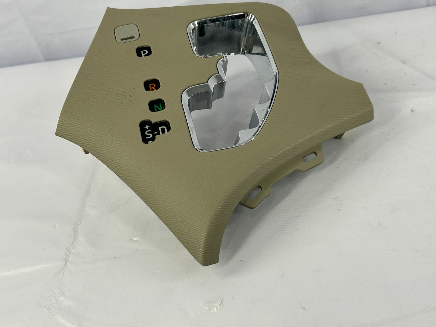 2011-2013 Toyota Sienna Gear Shift Shifter Indicator Bezel Trim Beige OEM