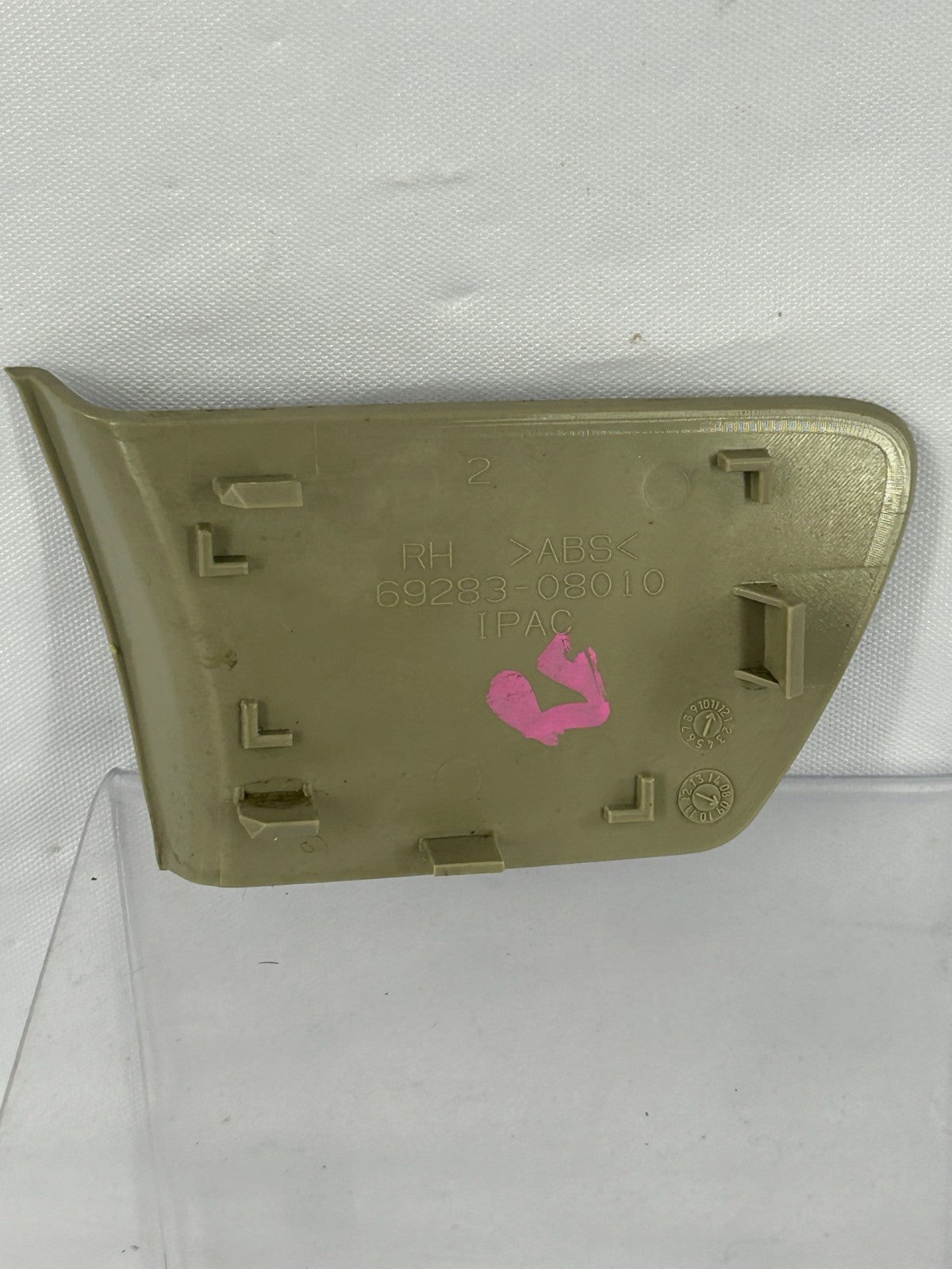 11-20 Toyota Sienna Front Right Door Inside Handle Bolt Cover OEM 69283-08010
