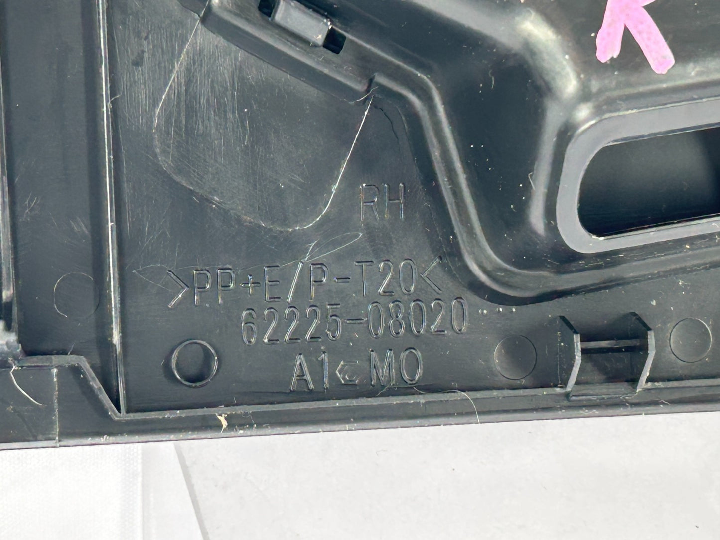 2011-2014 Toyota Sienna Front Right A Pillar Dash Vent Cover Panel 62225-08020