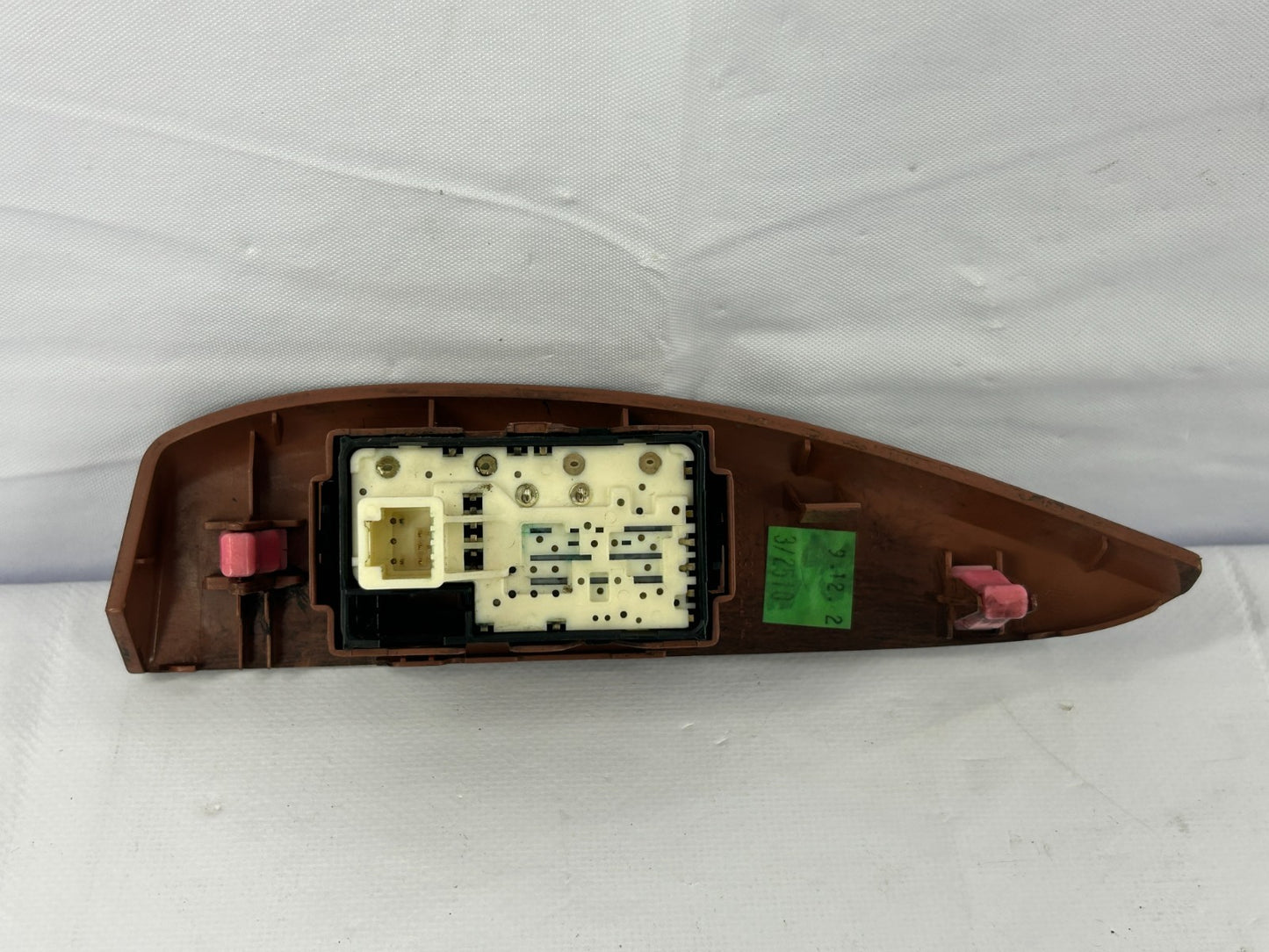 11-15 Toyota Sienna Rear Right Passenger Side Power Window Switch Wood Grain OEM