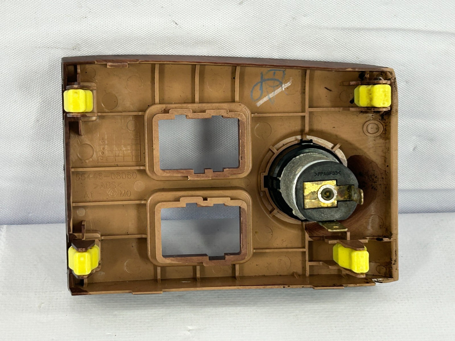 11-14 Toyota Sienna Seat Heater Outlet Switch Base Bezel Cover Brown 55446-08060