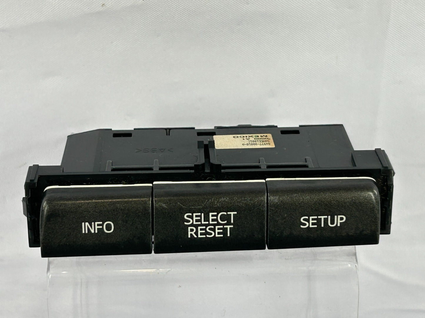 2011-2014 Toyota Sienna Dashboard Info Select Reset Setup Control Switch OEM