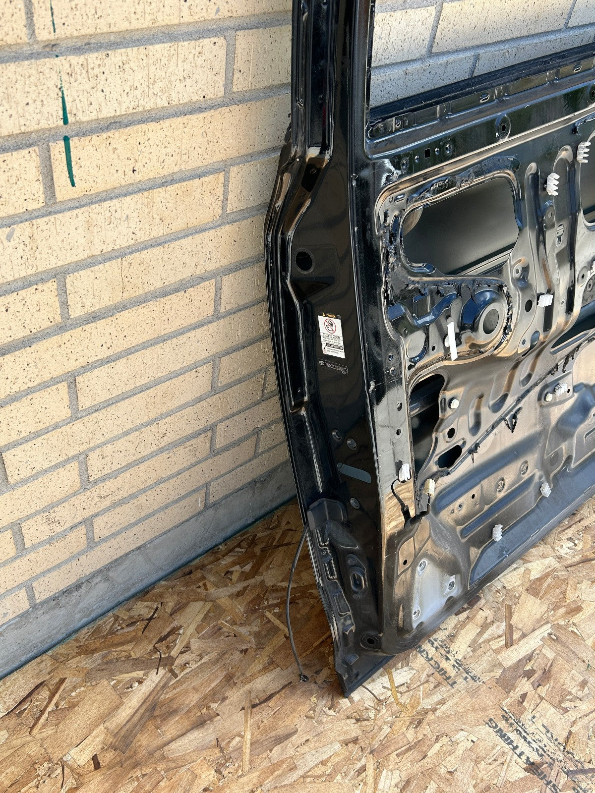 2011 Toyota Sienna XLE Rear Right Passenger Side Door Shell Black Onyx 202 OEM