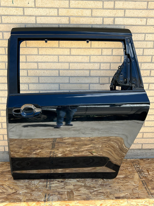 2011 Toyota Sienna XLE Rear Left Driver Side Door Shell Black Onyx 202 OEM