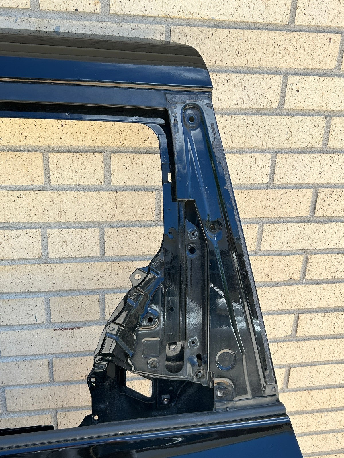 2011 Toyota Sienna XLE Rear Left Driver Side Door Shell Black Onyx 202 OEM