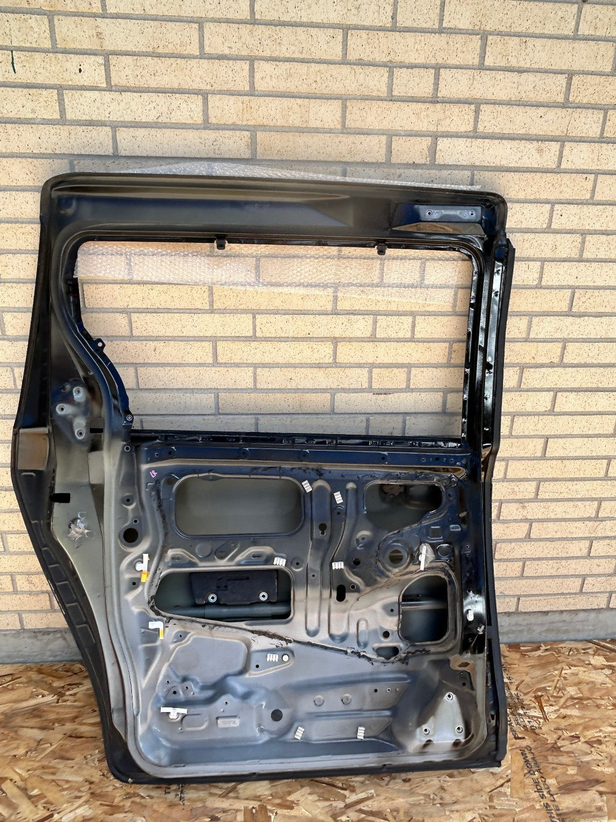 2011 Toyota Sienna XLE Rear Left Driver Side Door Shell Black Onyx 202 OEM
