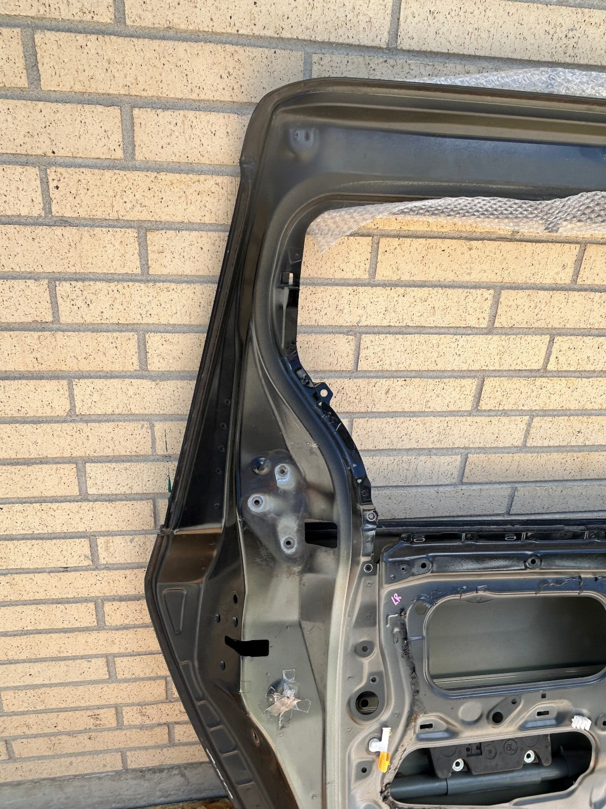 2011 Toyota Sienna XLE Rear Left Driver Side Door Shell Black Onyx 202 OEM