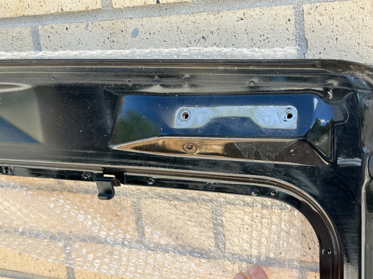 2011 Toyota Sienna XLE Rear Left Driver Side Door Shell Black Onyx 202 OEM