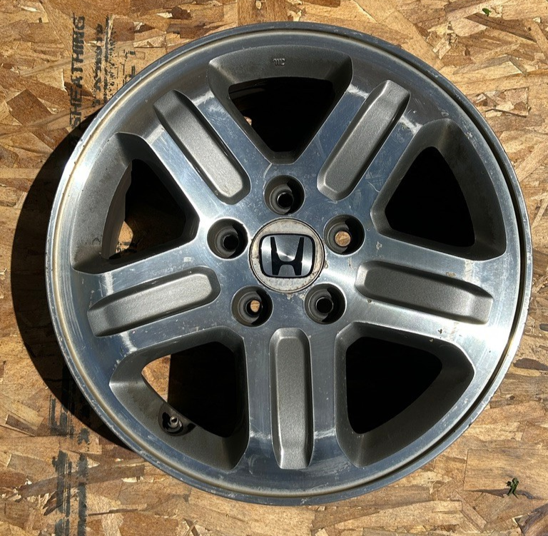 2003-2004 Honda Pilot Wheel 16x6-1/2 Alloy 5 Spoke OEM 42700S9VA51