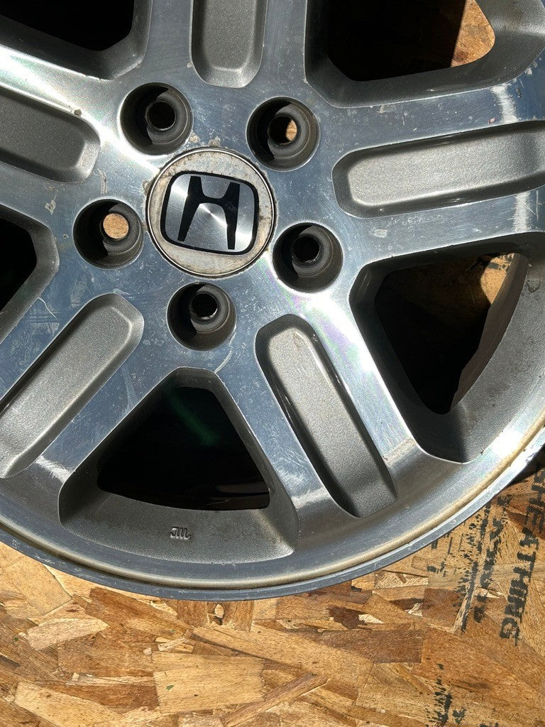 2003-2004 Honda Pilot Wheel 16x6-1/2 Alloy 5 Spoke OEM 42700S9VA51