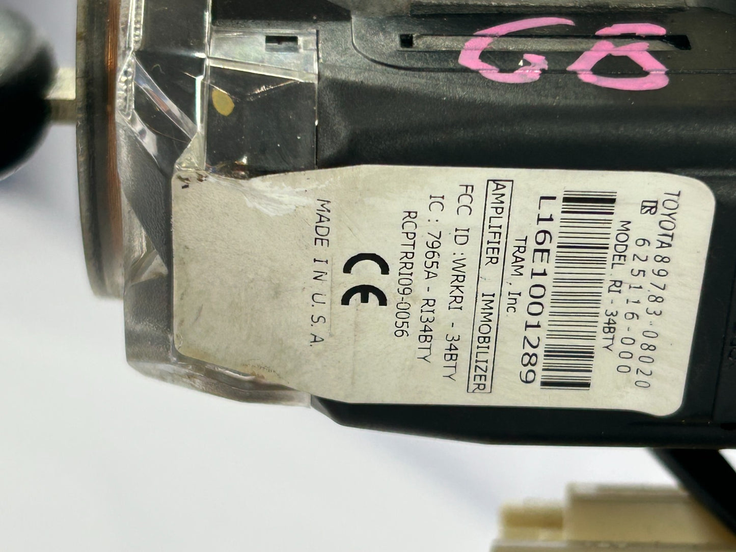 2011-2014 Toyota Sienna Power Steering Column & Ignition Switch Lock Cylinder OE