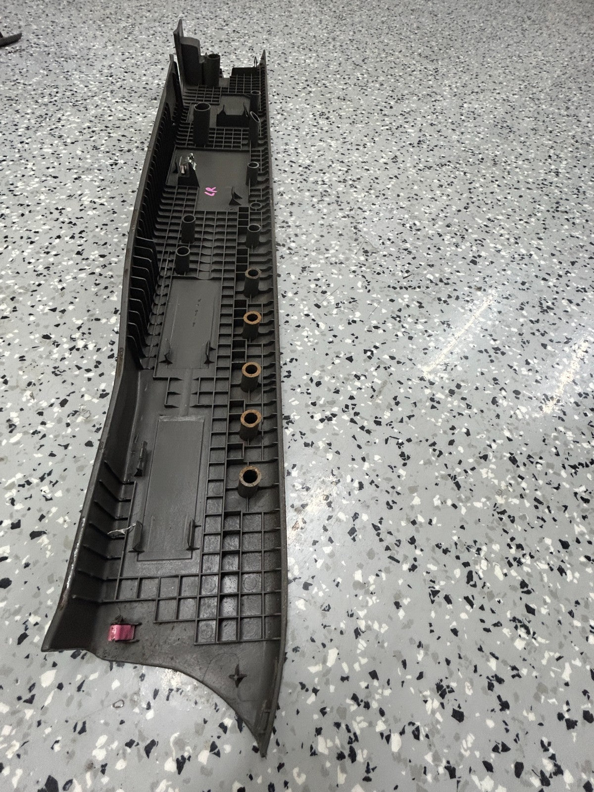 11-14 Toyota Sienna Rear Left Slide Door Kick Scuff Panel Gray OEM 67918-08020