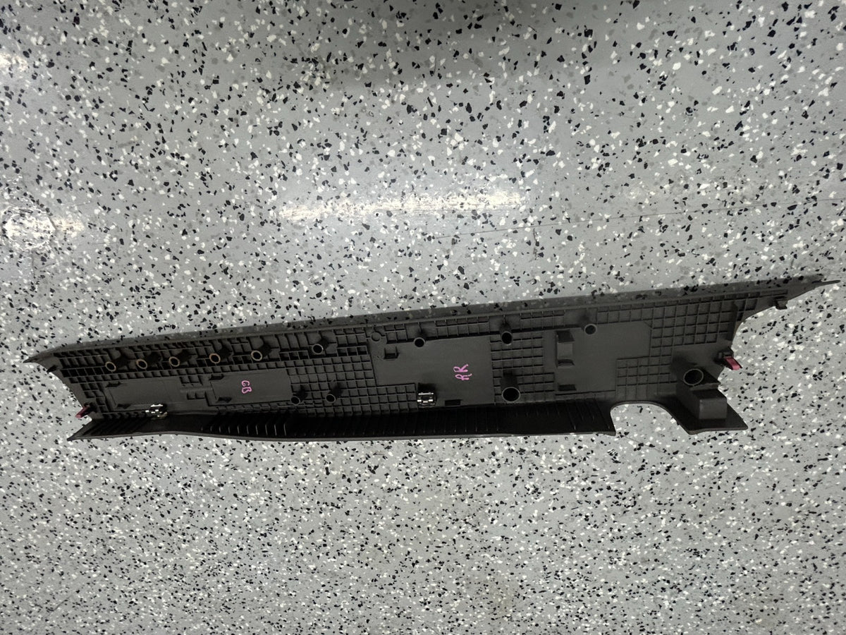 11-14 Toyota Sienna Rear Right Slide Door Kick Scuff Panel Gray OEM 67917-08020