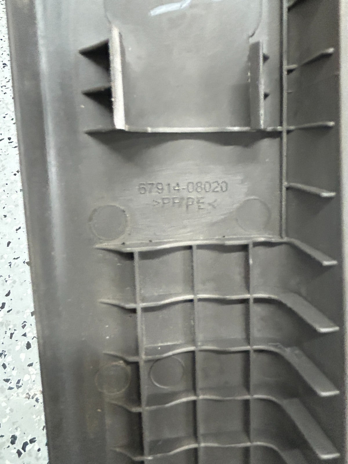 2011-2020 Toyota Sienna Front Left Door Sill Scuff Plate Panel OEM 67914-08020