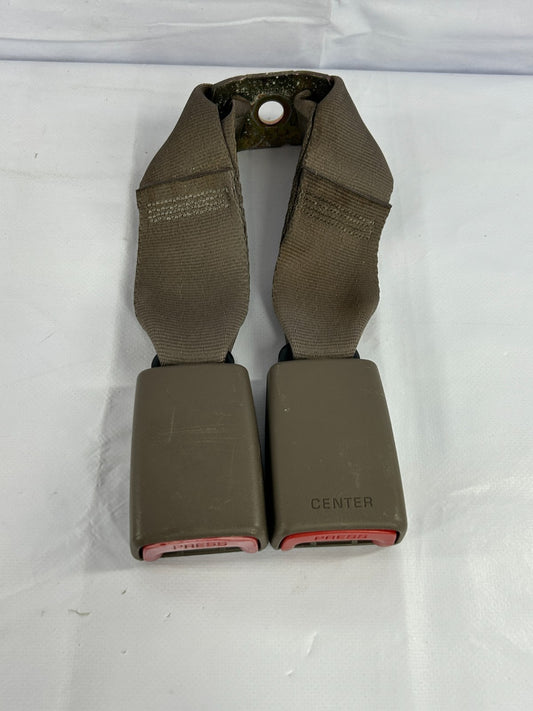 1996-1999 Toyota 4Runner Rear Left Driver Side Seat Belt Buckles Brown OEM
