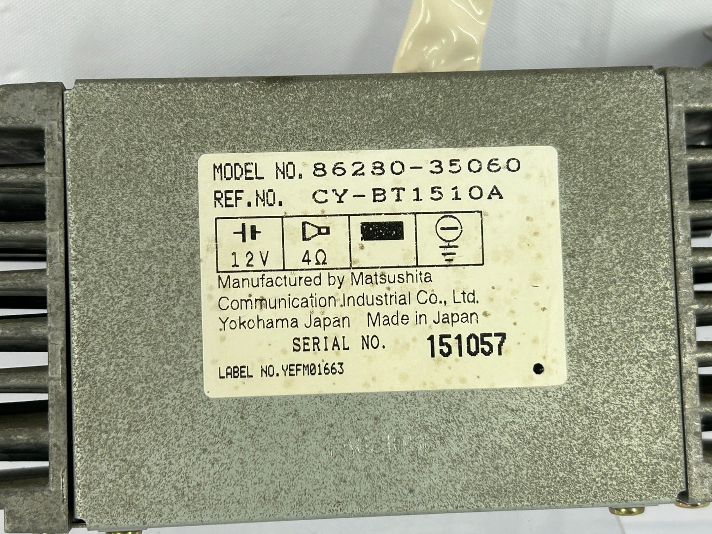 1996-1998 Toyota 4Runner Stereo Component Radio Amplifier OEM 86280-35060
