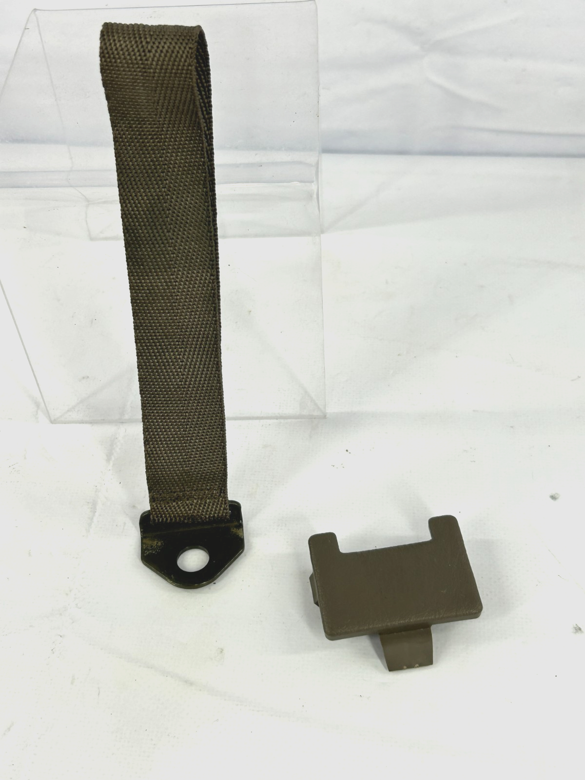 96-99 Toyota 4Runner Assist Strap Hole Bezel Trim Cover Brown OEM 74629-35010