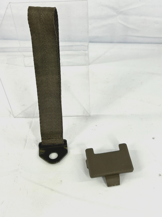 96-99 Toyota 4Runner Assist Strap Hole Bezel Trim Cover Brown OEM 74629-35010