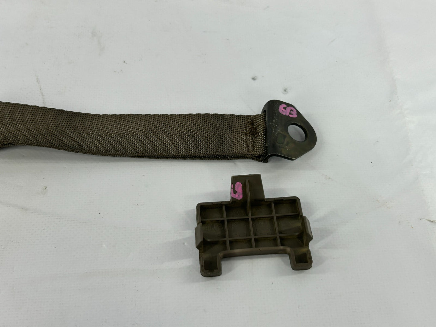 96-99 Toyota 4Runner Assist Strap Hole Bezel Trim Cover Brown OEM 74629-35010