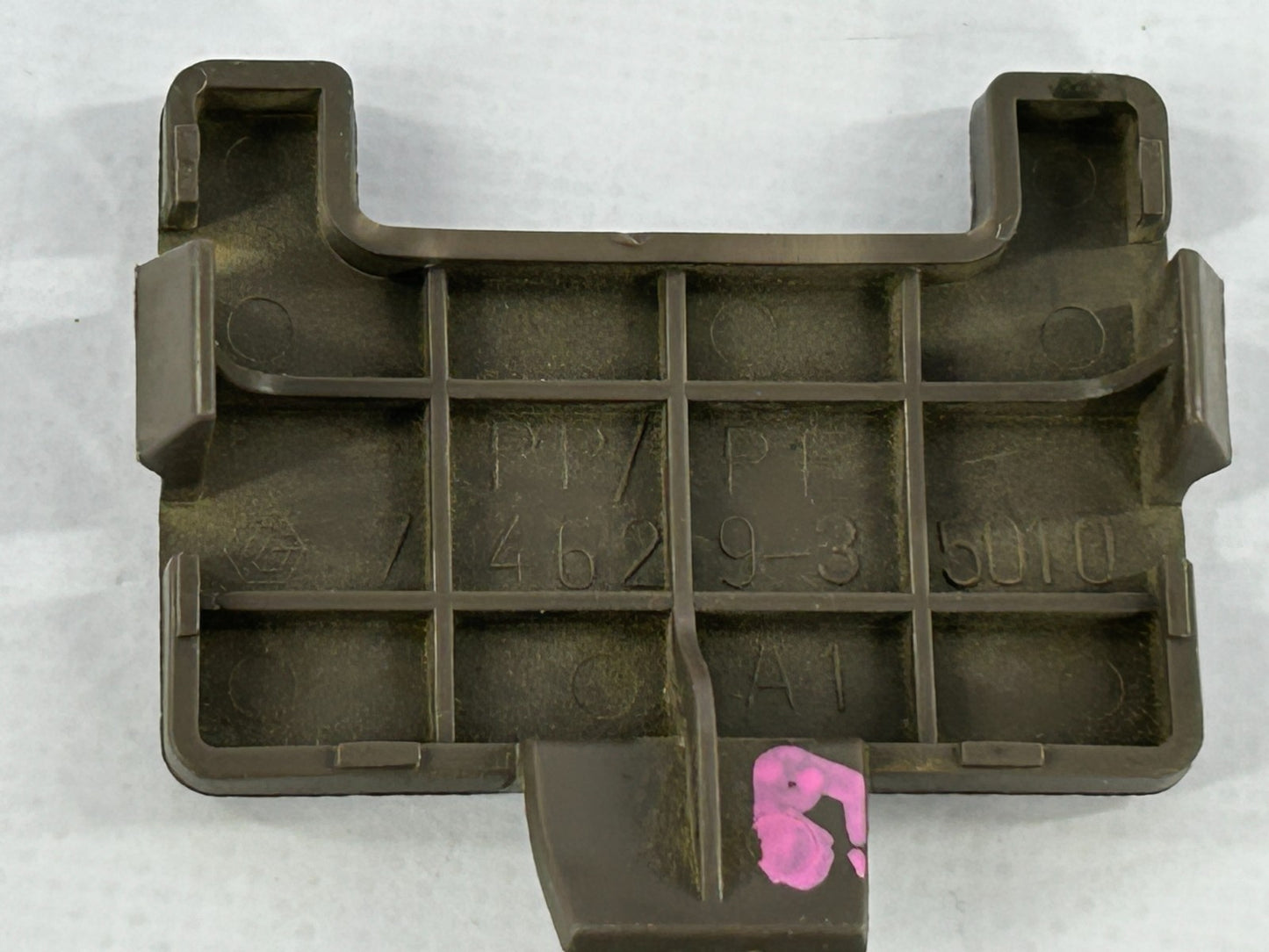 96-99 Toyota 4Runner Assist Strap Hole Bezel Trim Cover Brown OEM 74629-35010