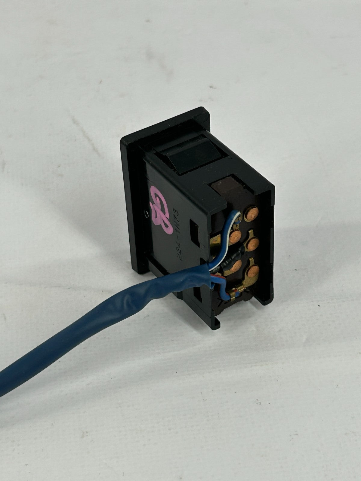 1997 Toyota 4Runner Rear Heater Blower Climate Control Switch Black OEM