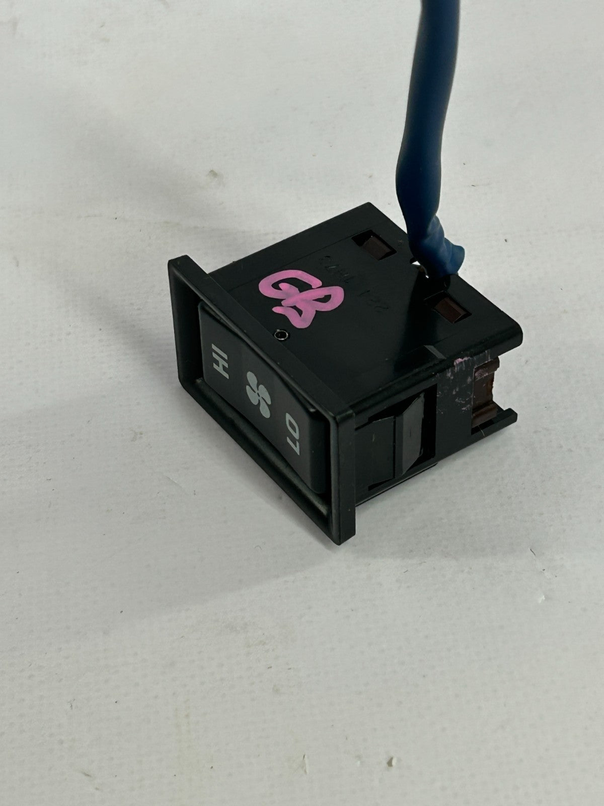 1997 Toyota 4Runner Rear Heater Blower Climate Control Switch Black OEM